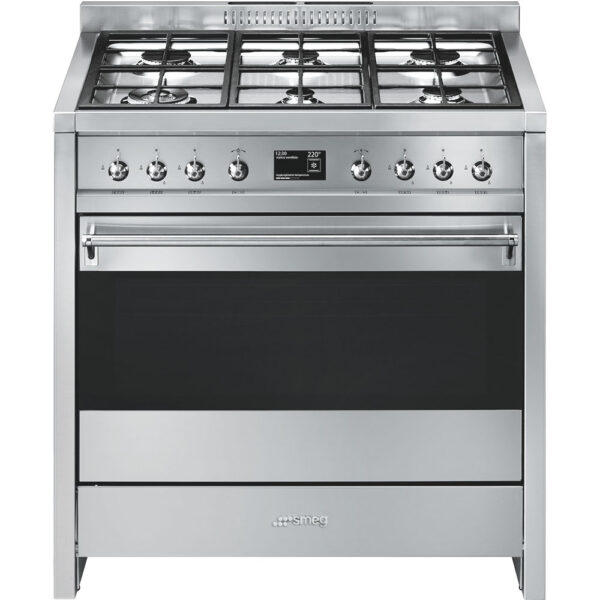 Piano de cuisson Smeg Opera A3-81 - Gaz 90cm Piano de cuisson Smeg Opera A3-81 90cm gaz