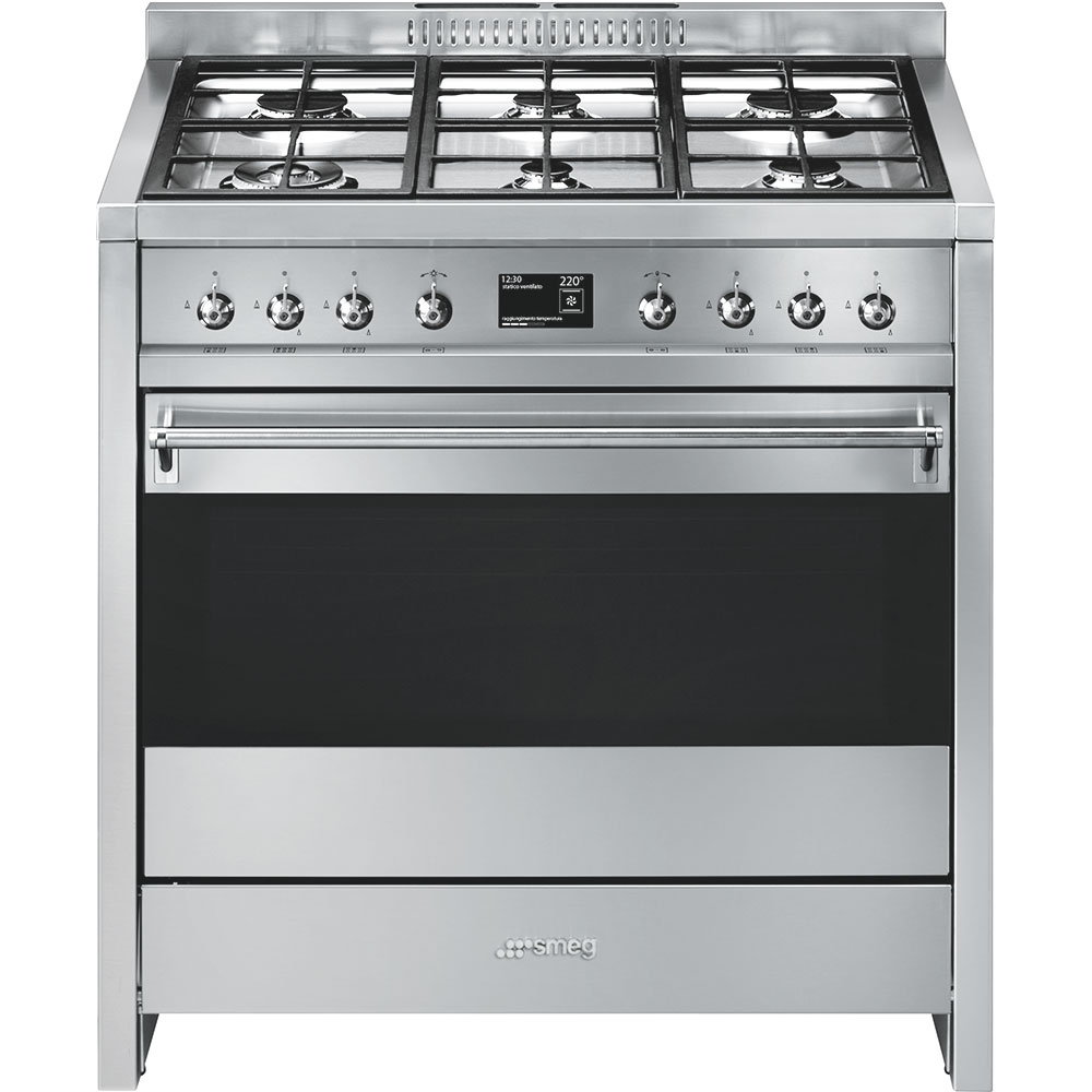 Piano de cuisson Smeg Opera A3-81 90cm gaz