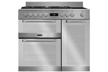 Piano de cuisson Leisure Cuisinemaster Pro 100cm Gaz et Vitro Inox - Avis et Fiche Technique