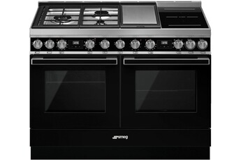 Piano de cuisson SMEG Portofino 120 cm Mixte - Avis et caractéristiques