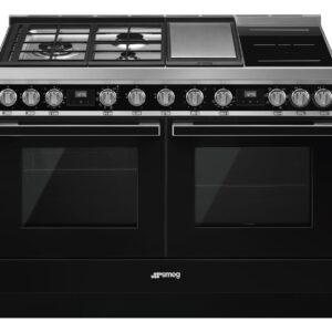 Piano de cuisson SMEG Portofino 120 cm Mixte