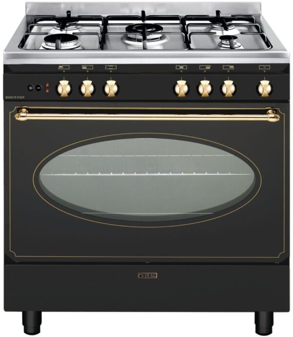 Piano de cuisson Glem GU850CER noir : avis et caractéristiques