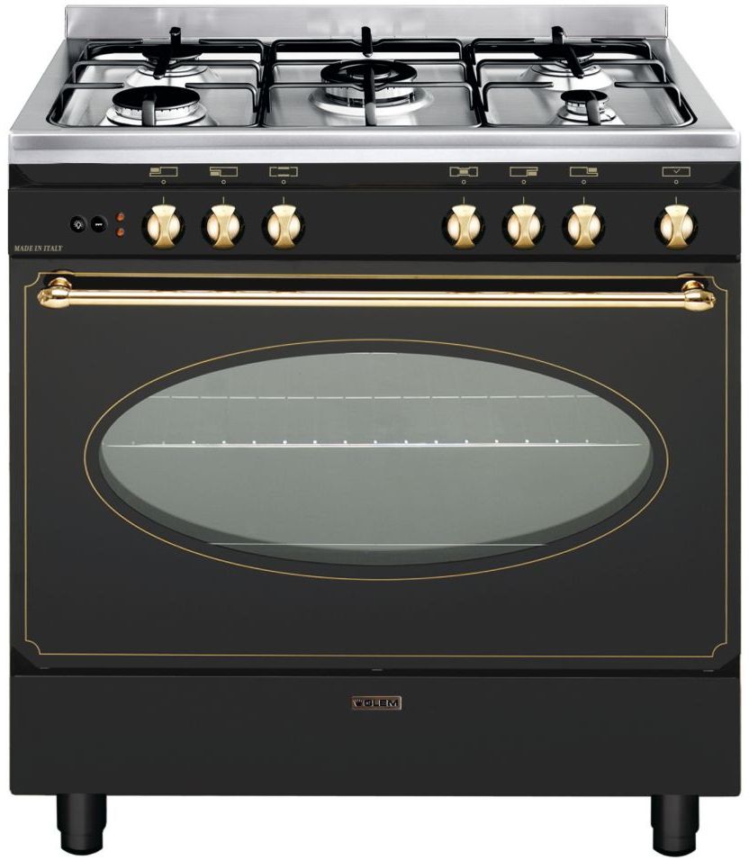 Piano de cuisson Glem GU850CER noir : avis et caractéristiques