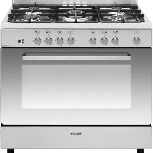 Piano de cuisson Glem GE960CVIX2 – Cuisinière mixte 90 cm pose libre Piano de cuisson Glem GE960CVIX2 – Cuisinière mixte 90 cm pose libre