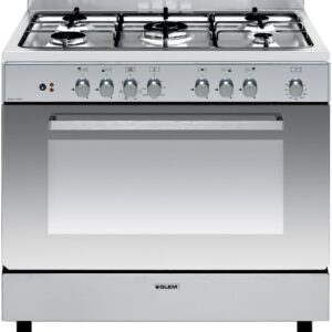Piano de cuisson Glem GE960CBIX2 – Cuisinière gaz 90cm pose libre Piano de cuisson Glem GE960CBIX2 – Cuisinière gaz 90cm pose libre
