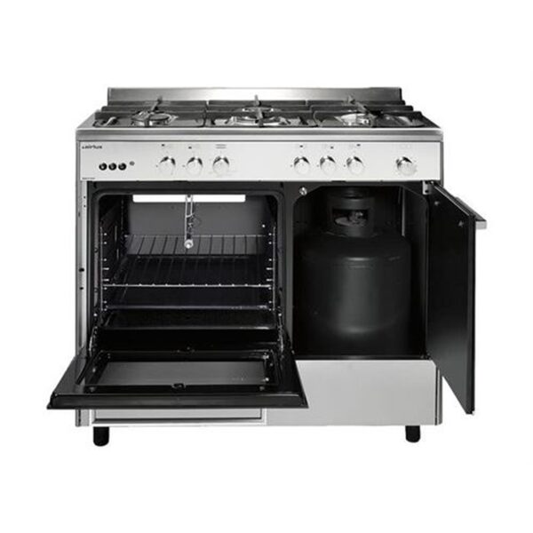 Piano de cuisson Airlux AA9PCGIX2 Butamax – Butanette 90cm Gaz noir inox : Avis et Fiche Technique