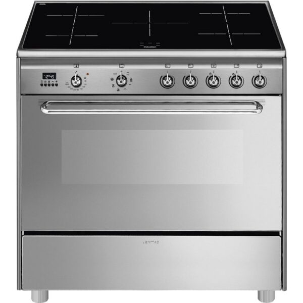 Piano de cuisson SMEG SCD90IMX9 90 cm induction